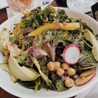 Plant-based mango & kale, chickpea, cucumber, sunflower seed at Cecconi's in Miami Beach