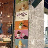 Just four flavors - but best!  at Gelato Libre in Milan