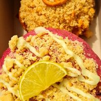 Blueberry Lime & Toffee Pretzel #Veganuary at Grumpy & Runt in Western Cape