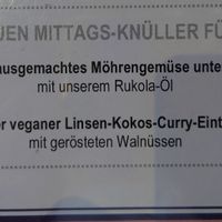 Veganer Mittagstisch at Schwan in Dusseldorf