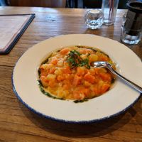 Veganes Möhrengemüse at Schwan in Dusseldorf