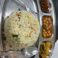 VEG rice   at Sri Krishna Dosai in Kandy