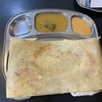 Onion dosa  at Sri Krishna Dosai in Kandy