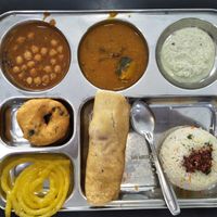 Lunch set at Sri Krishna Dosai in Kandy