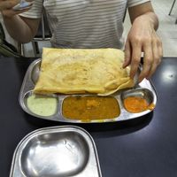 Onion dosa at Sri Krishna Dosai in Kandy