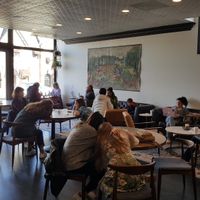 Seating area at Conscious Cup in Libertyville