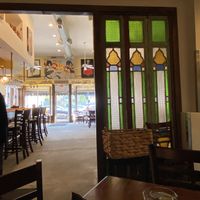 View from our table   at Ramsi's Cafe on the World in Louisville