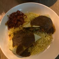 The Sari wrap   at Ramsi's Cafe on the World in Louisville