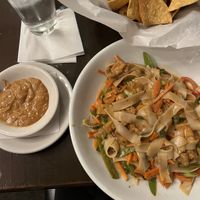 Tofu & vegetables with peanut sauce   at Ramsi's Cafe on the World in Louisville