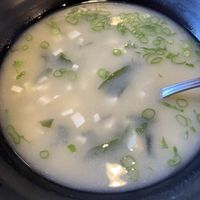 Large miso soup- it’s gigantic   at Tang's Asian Cuisine in Wilkes-barre