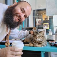 #Veganuary at Crooked Tail Cat Cafe in Greensboro