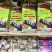 Organic straws  at NongPro in Da Nang