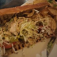 Po' Boy 😋  at Box Bar in West Seattle