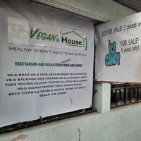 ... at Vegan's House in Cavite