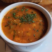 Minestrone at Carpe Diem di Verdi in Banos De Agua Santa