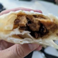 Sisig wrap at Botany by WTH Foods in Makati