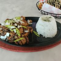 Sizzling sisig. Lots of crunch! at Botany by WTH Foods in Makati