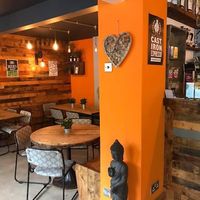 Relaxing decor at Buddhas Kitchen & Wellness Lounge in Launceston