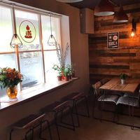 Relaxing decor at Buddhas Kitchen & Wellness Lounge in Launceston