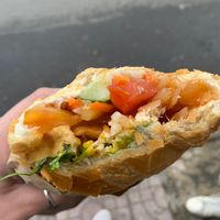 Tofu and avocado banh mi at Like Coffee - BanhMi in Ho Chi Minh City
