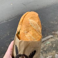 Tofu and avocado banh mi at Like Coffee - BanhMi in Ho Chi Minh City