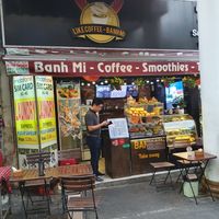 The stand at Like Coffee - BanhMi in Ho Chi Minh City