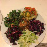 Salad plate   at Hanimeli in Istanbul