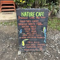 Did not see vegan burrito on printed menu   at Nature Cafe in Drake Bay
