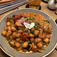 Baked gnocchi and vegetables   at To Huus in Lueneburg