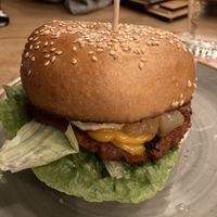 To Huus vegan burger  at To Huus in Lueneburg