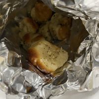 Vegan garlic knots  at Umberto's in Plainview