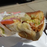 Vegan Italian sub at Oak House Deli in Royal Oak