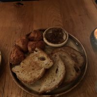 Deep Fried Camembert Bites  at Peachy Goat in South East London