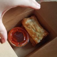 Sambusa at Ras Plant Based in Brooklyn