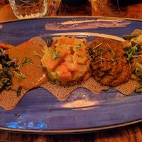 Sampler at Ras Plant Based in Brooklyn