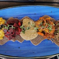 Piasa at Ras Plant Based in Brooklyn