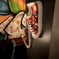 More epic art  at Ras Plant Based in Brooklyn