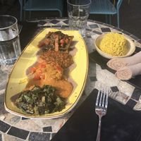 Mercato Platter  at Ras Plant Based in Brooklyn