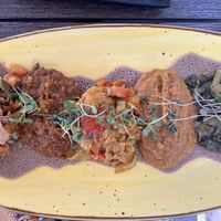 Mercado platter   at Ras Plant Based in Brooklyn