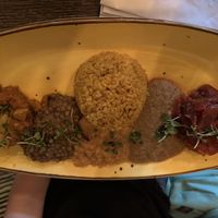  Piassa platter at Ras Plant Based in Brooklyn