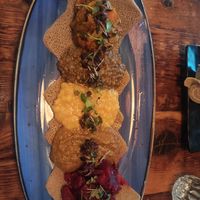 The meal at Ras Plant Based in Brooklyn