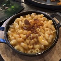 Mac and cheese  at Ras Plant Based in Brooklyn