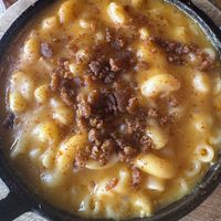 Side of mac n’ cheese  at Ras Plant Based in Brooklyn