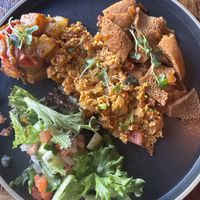 Ras breakfast  at Ras Plant Based in Brooklyn