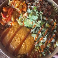 Bole bowl —recommended  at Ras Plant Based in Brooklyn
