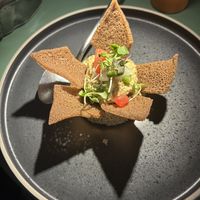 Lentil dip  at Ras Plant Based in Brooklyn