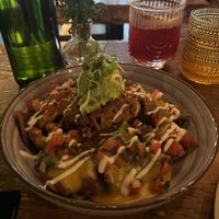   at Ras Plant Based in Brooklyn