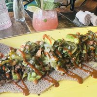 Chef’s special kitfo   at Ras Plant Based in Brooklyn