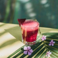 Beet juice at Wigwam in Mandrem