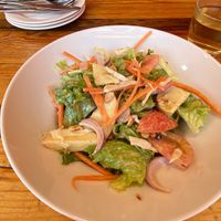 Garden salad at Mountain Cafe in Paro
